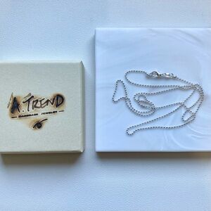 Sterling silver s925 1.2mm ball Chain